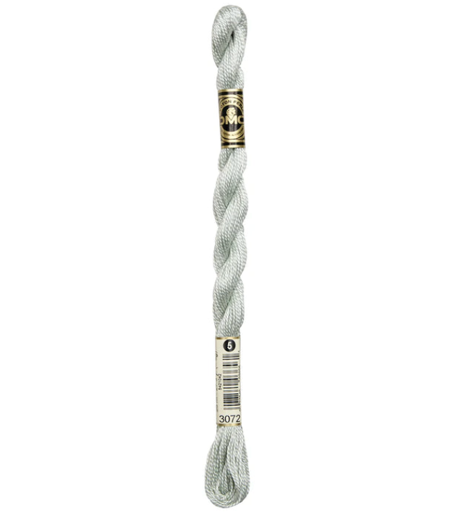 DMC Size 5 Pearl 3072 Very Light Beaver Gray