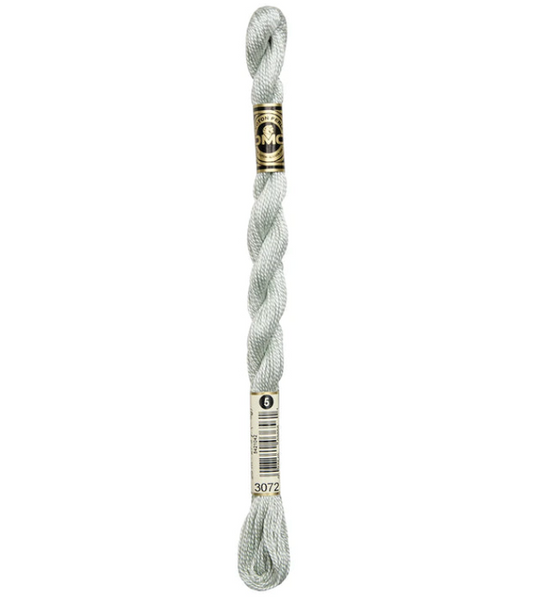 DMC Size 5 Pearl 3072 Very Light Beaver Gray