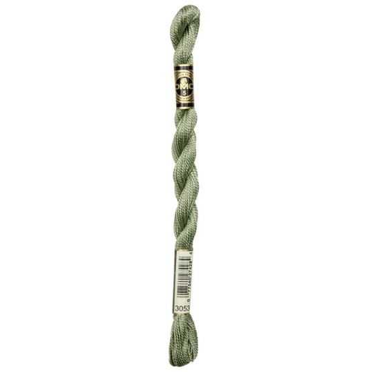 DMC Size 5 Pearl 3053 Green Gray