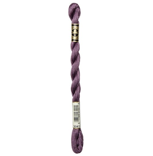 DMC Size 5 Pearl 3041 Med. Antique Violet