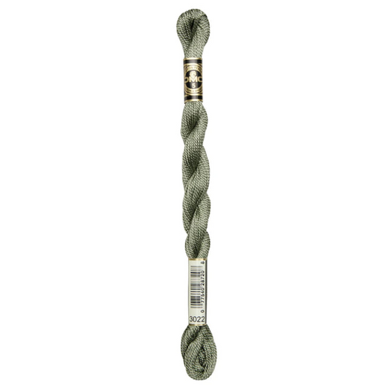 DMC Size 5 Pearl 3022 Med. Brown Gray