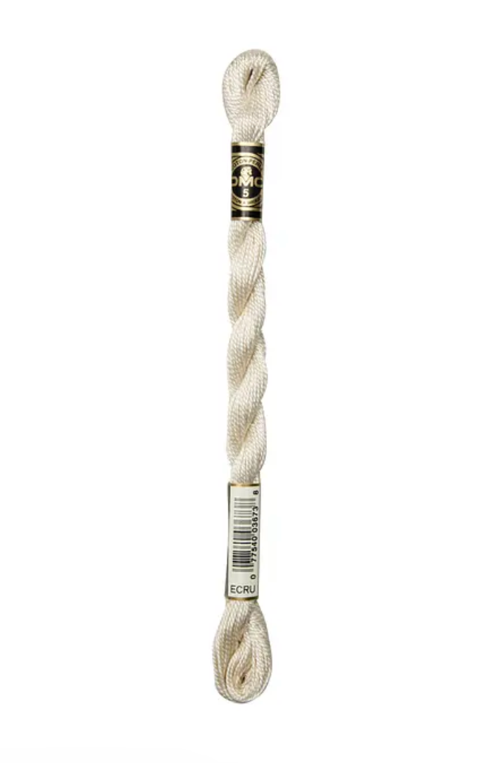DMC Size 5 Pearl Ecru