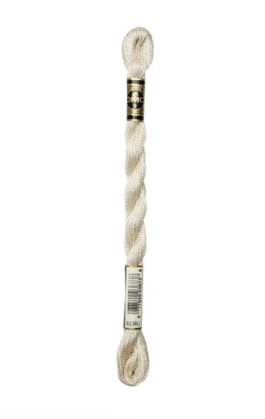 DMC Size 5 Pearl Ecru