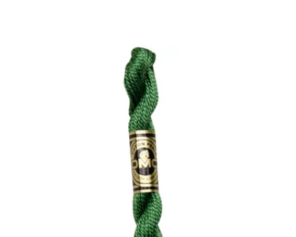 DMC Size 3 Pearl 987 Dark Forest Green
