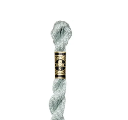 DMC Size 3 Pearl 928 Very Light Gray Green