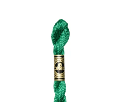 DMC Size 3 Pearl 911 Med. Emerald Green