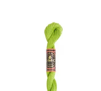 DMC Size 3 Pearl 907 Light Parrot Green