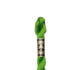 DMC Size 3 Pearl 906 Med. Parrot Green