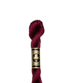 DMC Size 3 Pearl 902 Very Dark Garnet