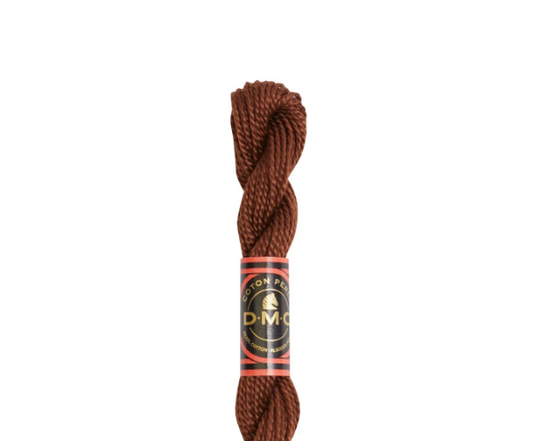 DMC Size 3 Pearl 898 Very Dark Coffee Brown