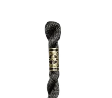 DMC Size 3 Pearl 844 Ultra Dark Beaver Gray