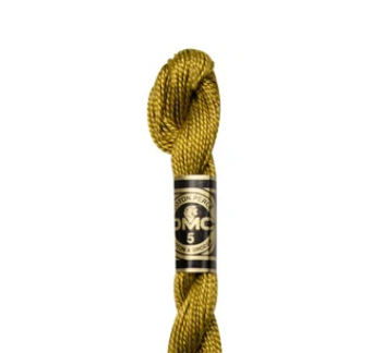 DMC Size 3 Pearl 832 Golden Olive