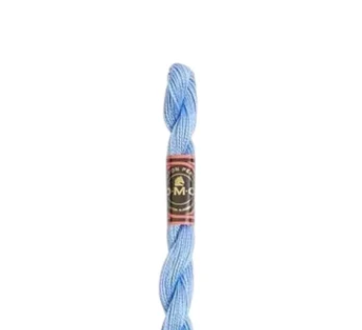 DMC Size 3 Pearl 809 Delft Blue