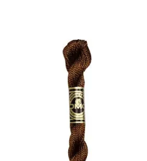 DMC Size 3 Pearl 801 Dark Coffee Brown
