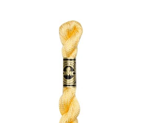 DMC Size 3 Pearl 744 Pale Yellow