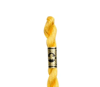 DMC Size 3 Pearl 743 Med. Yellow