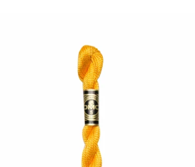 DMC Size 3 Pearl 742 Light Tangerine