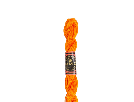 DMC Size 3 Pearl 740 Tangerine