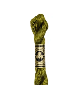 DMC Size 3 Pearl 732 Olive Green