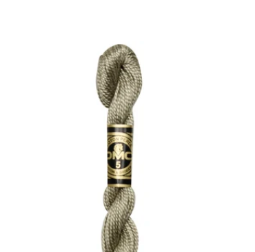 DMC Size 3 Pearl 642 Dark Beige Gray