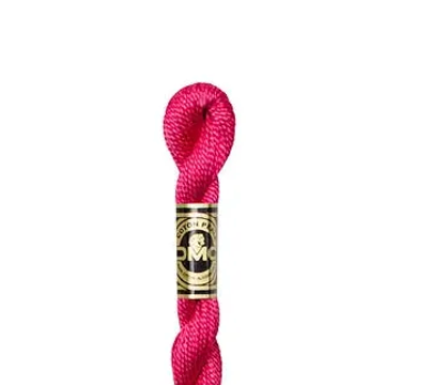 DMC Size 3 Pearl 600 Very Dark Cranberry