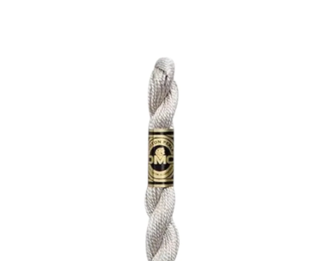 DMC Size 3 Pearl 453 Light Shell Gray