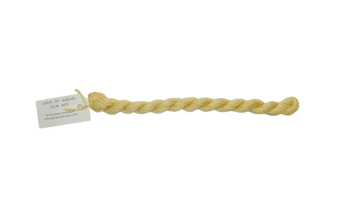 Silk & Ivory Skein - Daffodil