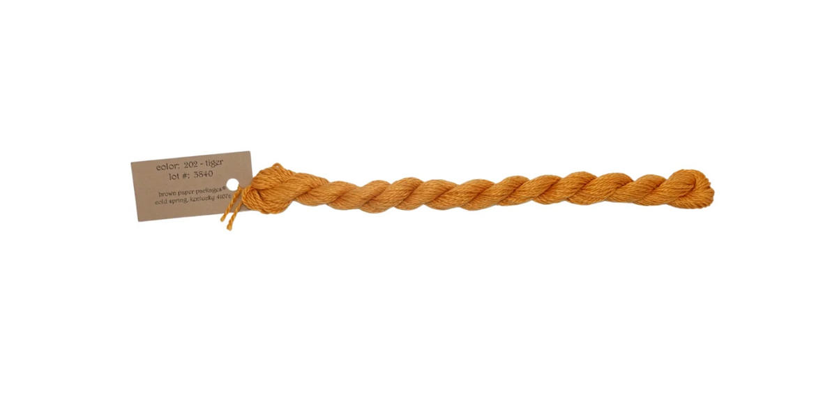 Silk & Ivory Skein - Tiger