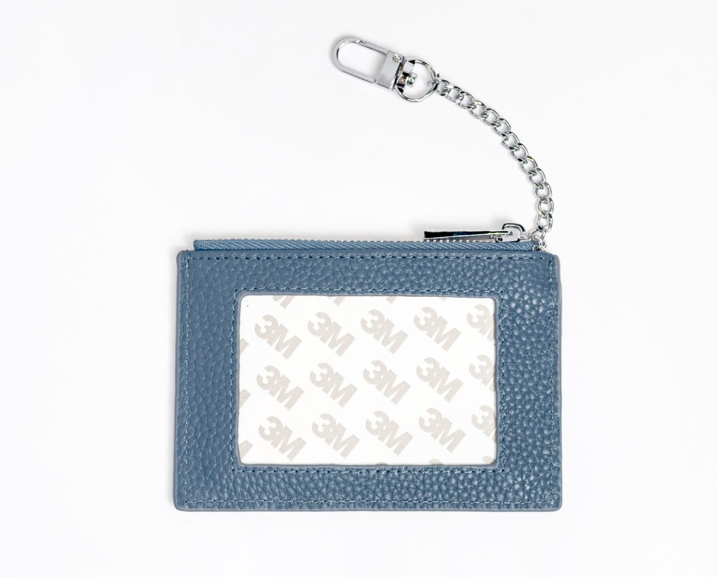 Self-Finishing Everyday Wallet with Keychain