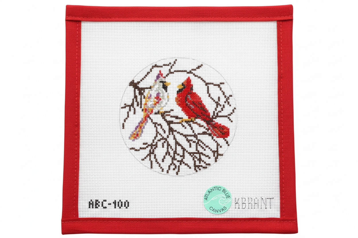 Snowy Cardinals Round