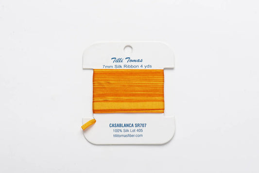 Silk Ribbon - Casablanca