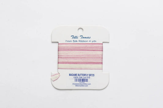 Silk Ribbon - Madame Butterfly